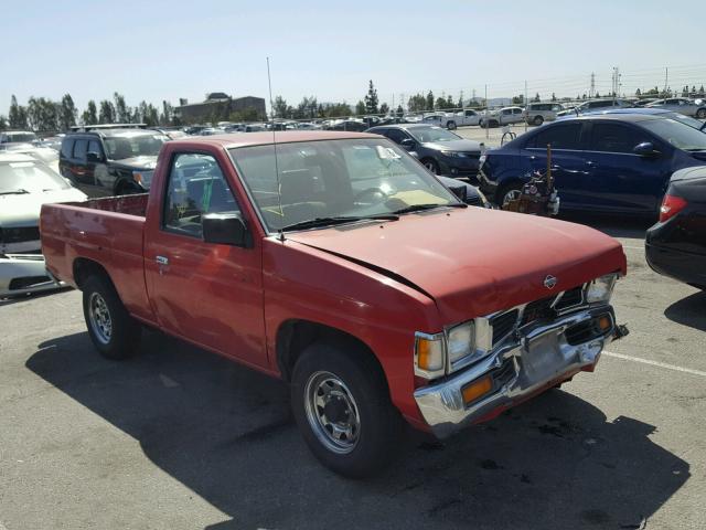 1N6SD11S0SC362444 - 1995 NISSAN TRUCK E/XE RED photo 1