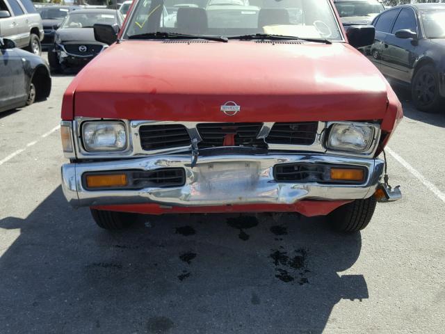 1N6SD11S0SC362444 - 1995 NISSAN TRUCK E/XE RED photo 9