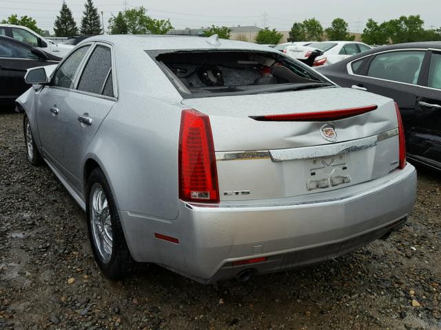 1G6DJ5ED0B0138490 - 2011 CADILLAC CTS PERFOR SILVER photo 3