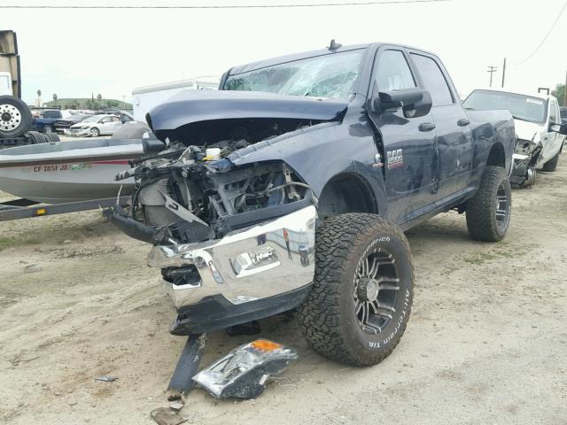 3C6UR5DLXFG621587 - 2015 RAM 2500 SLT BLUE photo 2