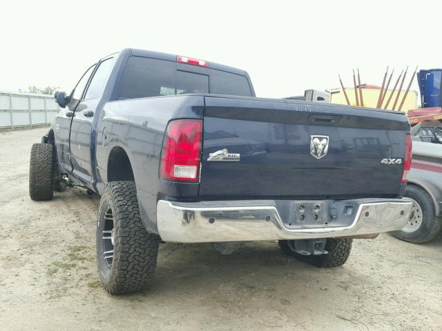 3C6UR5DLXFG621587 - 2015 RAM 2500 SLT BLUE photo 3