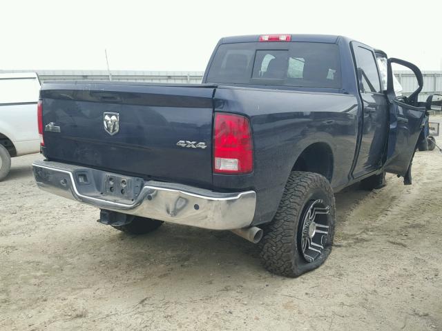 3C6UR5DLXFG621587 - 2015 RAM 2500 SLT BLUE photo 4