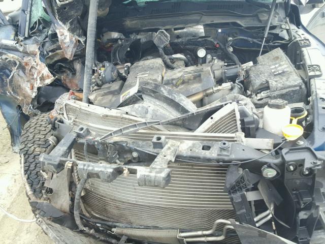 3C6UR5DLXFG621587 - 2015 RAM 2500 SLT BLUE photo 7