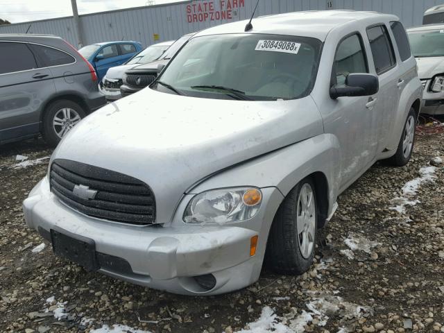 3GNCA13B79S641768 - 2009 CHEVROLET HHR LS SILVER photo 2