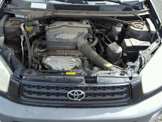 JTEGH20V110020088 - 2001 TOYOTA RAV4 BLACK photo 7