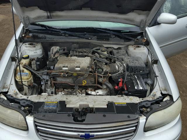 1G1NE52J22M595982 - 2002 CHEVROLET MALIBU LS ვერცხლისფერი ფოტო 7