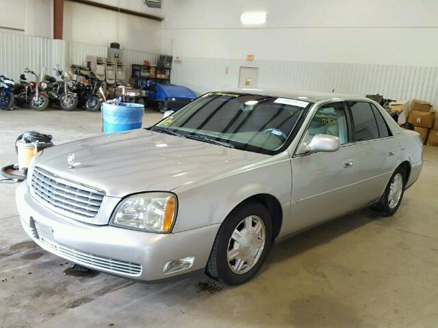 1G6KD54Y15U226397 - 2005 CADILLAC DEVILLE SILVER photo 2