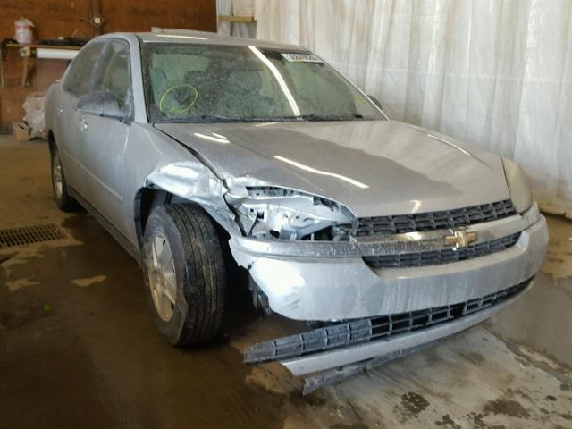 1G1ZT54825F284241 - 2005 CHEVROLET MALIBU LS ვერცხლისფერი ფოტო 1