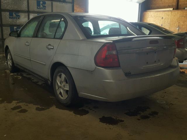 1G1ZT54825F284241 - 2005 CHEVROLET MALIBU LS ვერცხლისფერი ფოტო 3