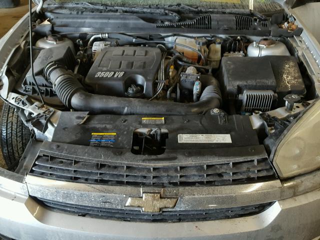1G1ZT54825F284241 - 2005 CHEVROLET MALIBU LS ვერცხლისფერი ფოტო 7