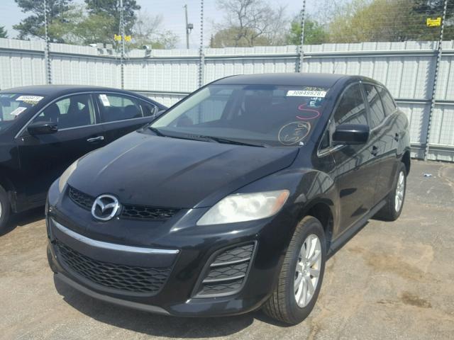 JM3ER2W58A0352827 - 2010 MAZDA CX-7 BLACK photo 2