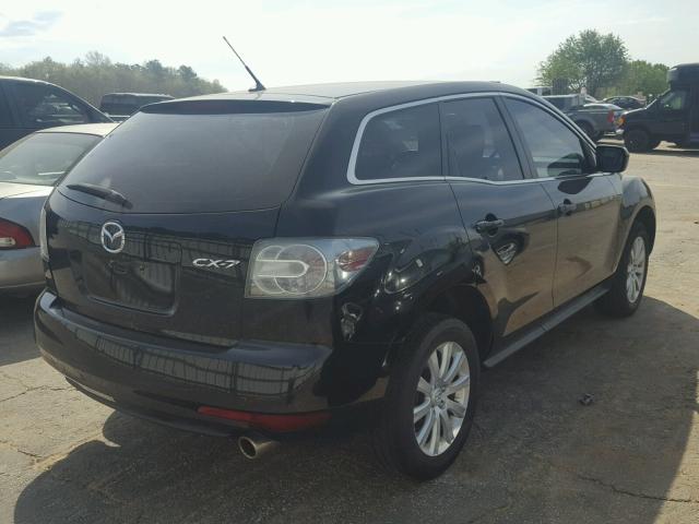 JM3ER2W58A0352827 - 2010 MAZDA CX-7 BLACK photo 4