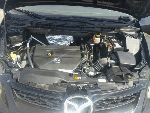 JM3ER2W58A0352827 - 2010 MAZDA CX-7 BLACK photo 7