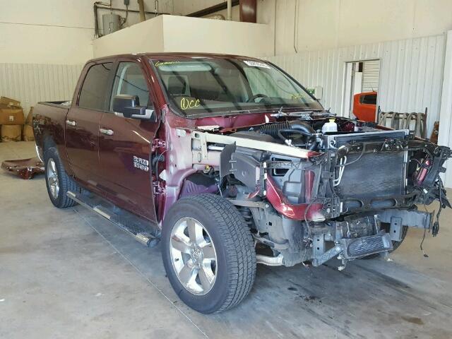 1C6RR7LT1GS331235 - 2016 RAM 1500 SLT MAROON photo 1