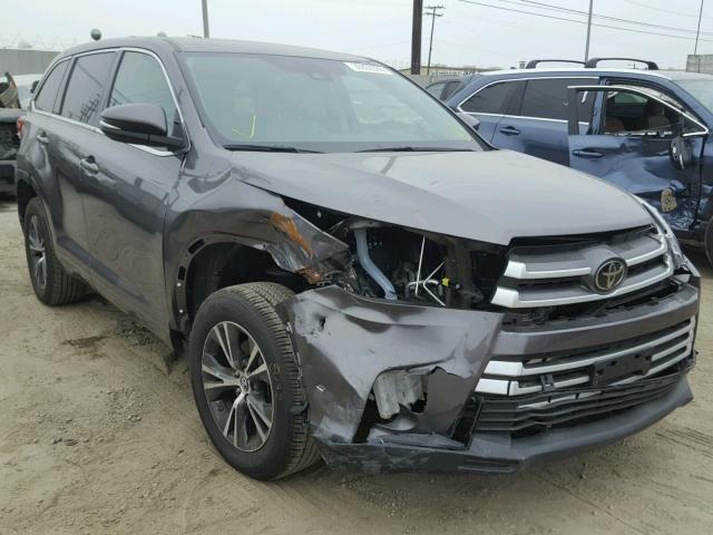 5TDZZRFH4HS234133 - 2017 TOYOTA HIGHLANDER GRAY photo 1