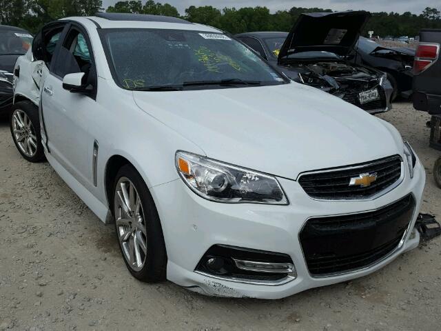 6G3F15RW3FL112183 - 2015 CHEVROLET SS WHITE photo 1