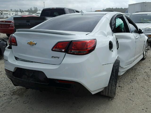 6G3F15RW3FL112183 - 2015 CHEVROLET SS WHITE photo 4