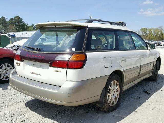 4S3BH806727606426 - 2002 SUBARU LEGACY OUT CREAM photo 4