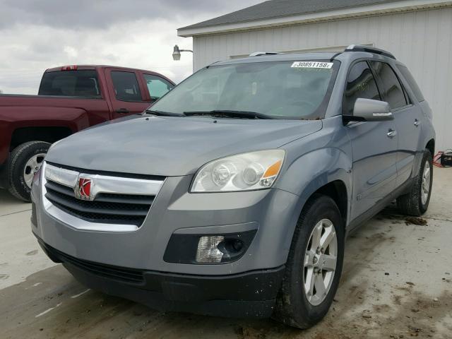 5GZEV23778J195482 - 2008 SATURN OUTLOOK XR ლურჯი ფოტო 2