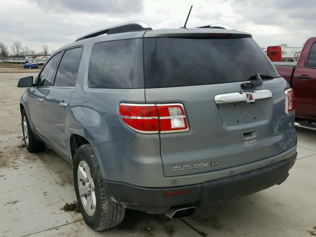 5GZEV23778J195482 - 2008 SATURN OUTLOOK XR ლურჯი ფოტო 3