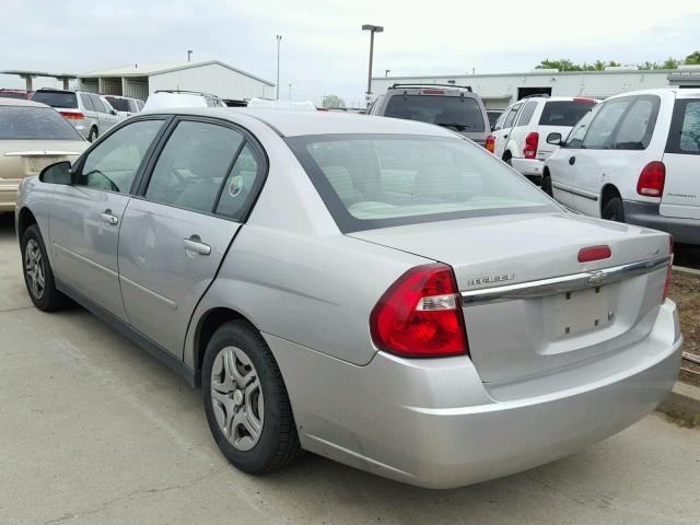 1G1ZS58F77F223742 - 2007 CHEVROLET MALIBU LS ვერცხლისფერი ფოტო 3