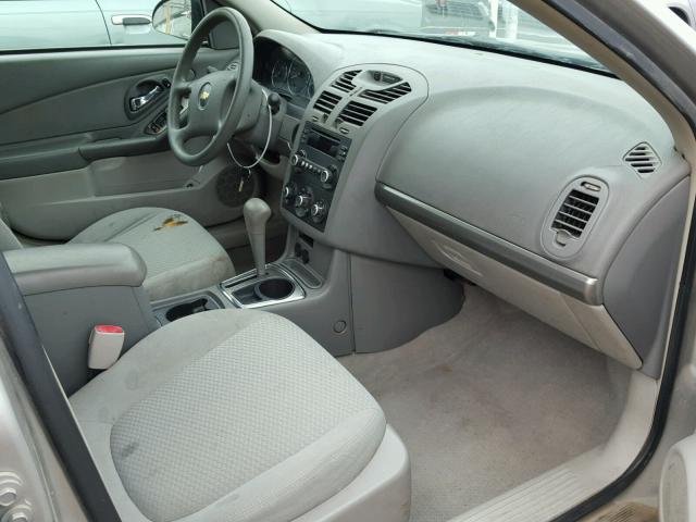 1G1ZS58F77F223742 - 2007 CHEVROLET MALIBU LS ვერცხლისფერი ფოტო 5