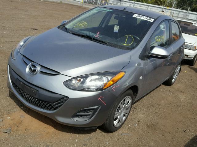 JM1DE1KZ2E0188256 - 2014 MAZDA MAZDA2 SPO 灰色 照片 2
