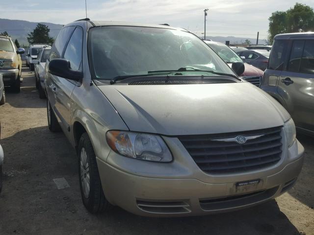 1C4GP45R15B250805 - 2005 CHRYSLER TOWN & COU BEIGE photo 1