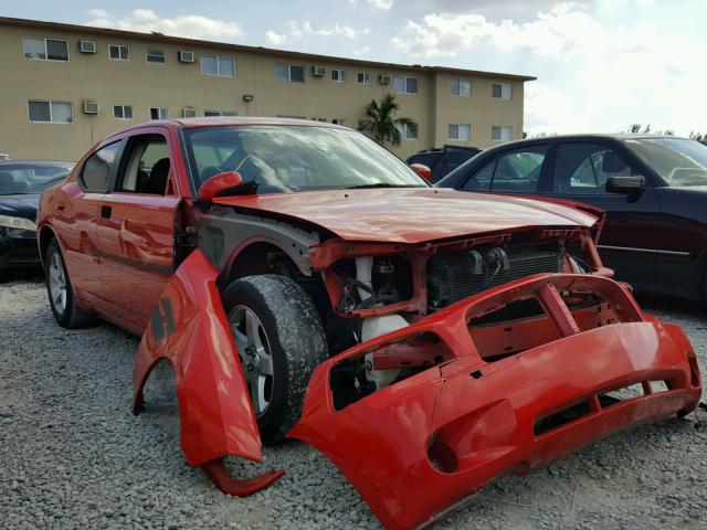 2B3CA4CD5AH269089 - 2010 DODGE CHARGER RED photo 1