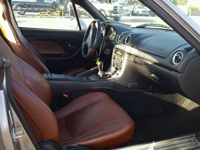 JM1NB353420228946 - 2002 MAZDA MX-5 MIATA GRAY photo 5