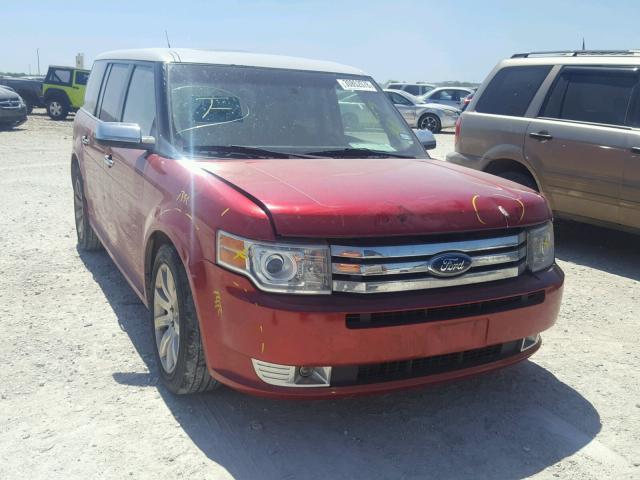 2FMGK5DC4ABB29168 - 2010 FORD FLEX LIMIT RED photo 1