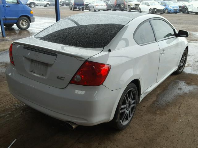 JTKDE167060097814 - 2006 TOYOTA SCION TC 白色 照片 4