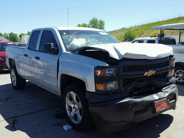 1GCRCPEH5EZ164255 - 2014 CHEVROLET SILVERADO SILVER photo 1