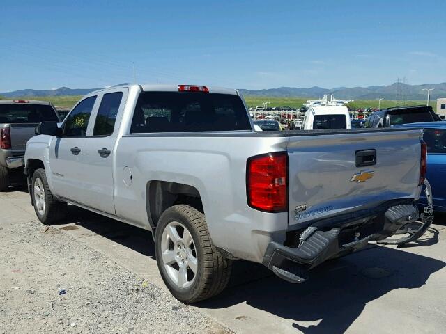 1GCRCPEH5EZ164255 - 2014 CHEVROLET SILVERADO SILVER photo 3