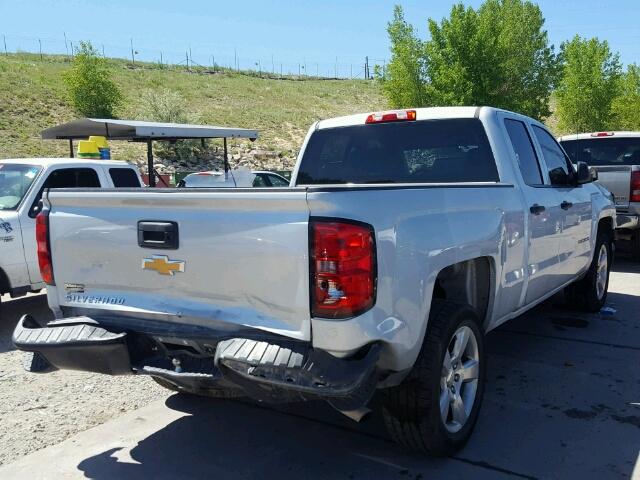 1GCRCPEH5EZ164255 - 2014 CHEVROLET SILVERADO SILVER photo 4