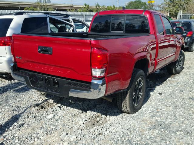 5TFSX5EN5GX040176 - 2016 TOYOTA TACOMA ACC RED photo 4