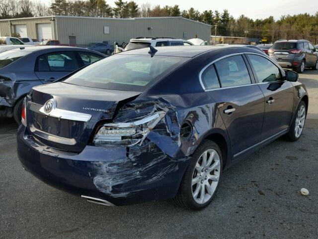 1G4GJ5E35CF360518 - 2012 BUICK LACROSSE T BLUE photo 4