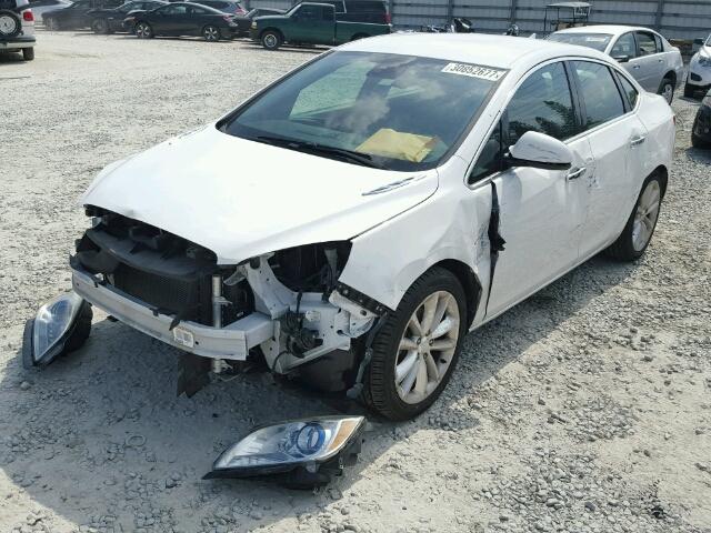 1G4PS5SK3D4188219 - 2013 BUICK VERANO YELLOW photo 2