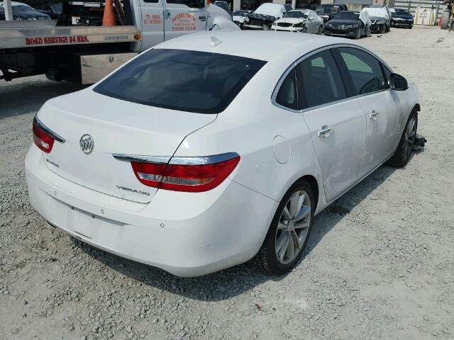 1G4PS5SK3D4188219 - 2013 BUICK VERANO YELLOW photo 4