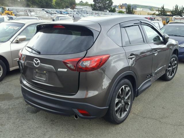 JM3KE2DY6G0687914 - 2016 MAZDA CX-5 GT BROWN photo 4