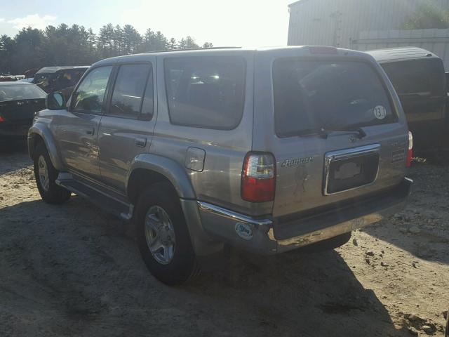 JT3HN86R429069706 - 2002 TOYOTA 4RUNNER SR GRAY photo 3