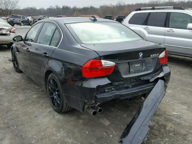 WBAVD33566KV67181 - 2006 BMW 330 XI BLACK photo 3