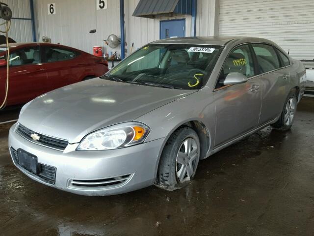 2G1WB58K981312513 - 2008 CHEVROLET IMPALA LS GRAY photo 2