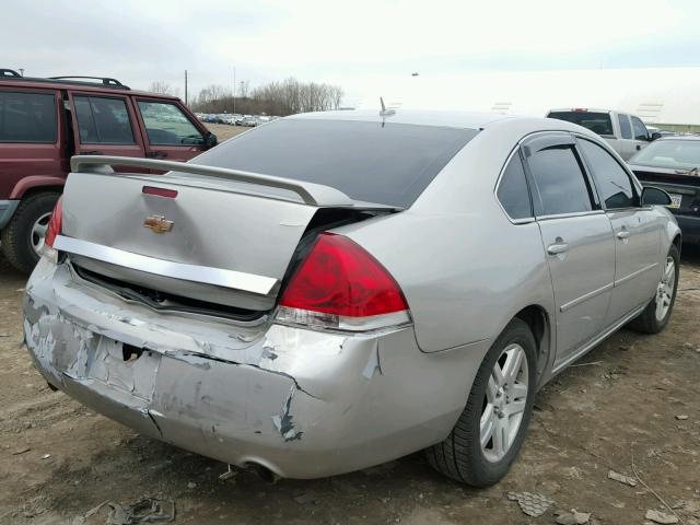 2G1WU581969206675 - 2006 CHEVROLET IMPALA LTZ SILVER photo 4