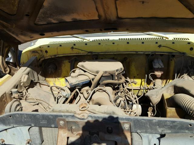 F10BRBE6167 - 1978 FORD PICKUP YELLOW photo 7