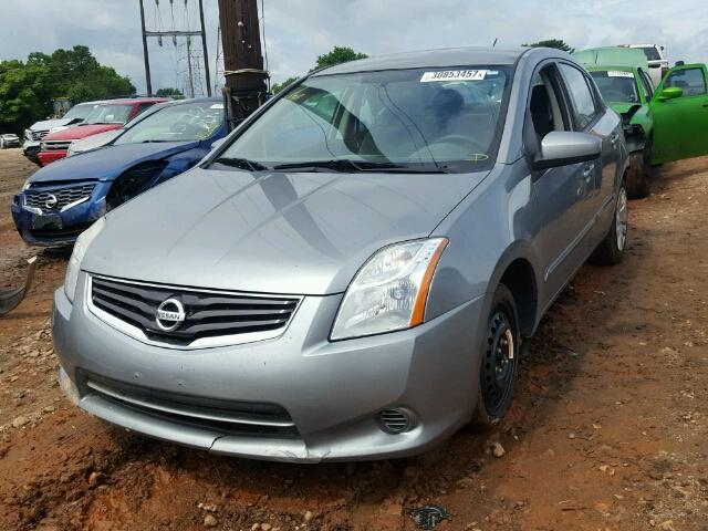 3N1AB6AP3CL719167 - 2012 NISSAN SENTRA 2.0 SILVER photo 2