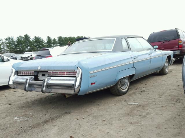 4V39T5H552610 - 1975 BUICK ELECTRA225 BLUE photo 4