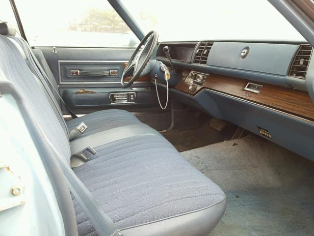 4V39T5H552610 - 1975 BUICK ELECTRA225 BLUE photo 5