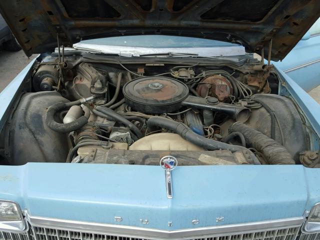 4V39T5H552610 - 1975 BUICK ELECTRA225 BLUE photo 7