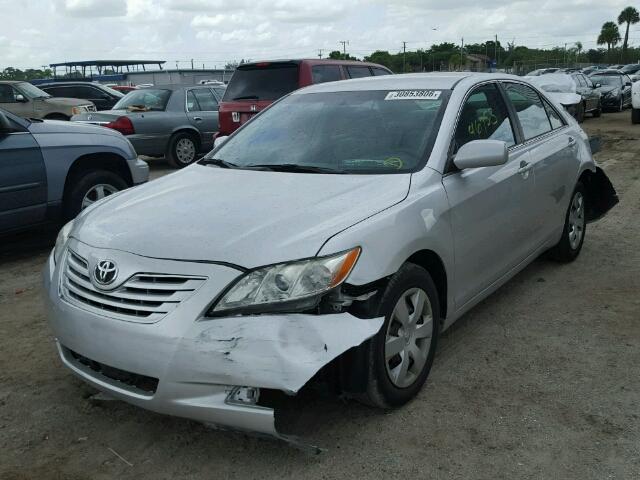 4T1BE46K59U319194 - 2009 TOYOTA CAMRY BASE SILVER photo 2